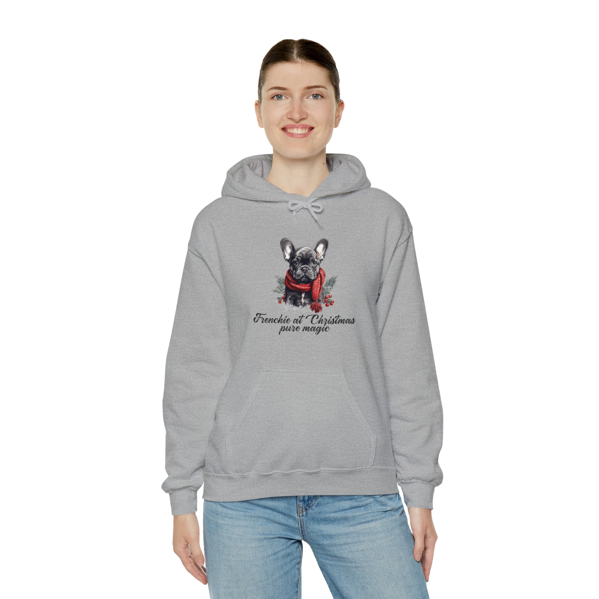 French Bulldog Christmas Pure Magic Unisex Hoodie Frenchie Pet Item
