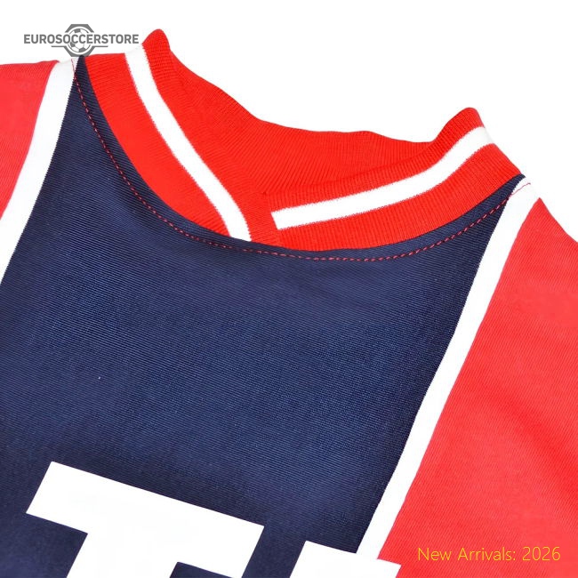 Popular High-Quality Paris 1974 Retro Football Shirt