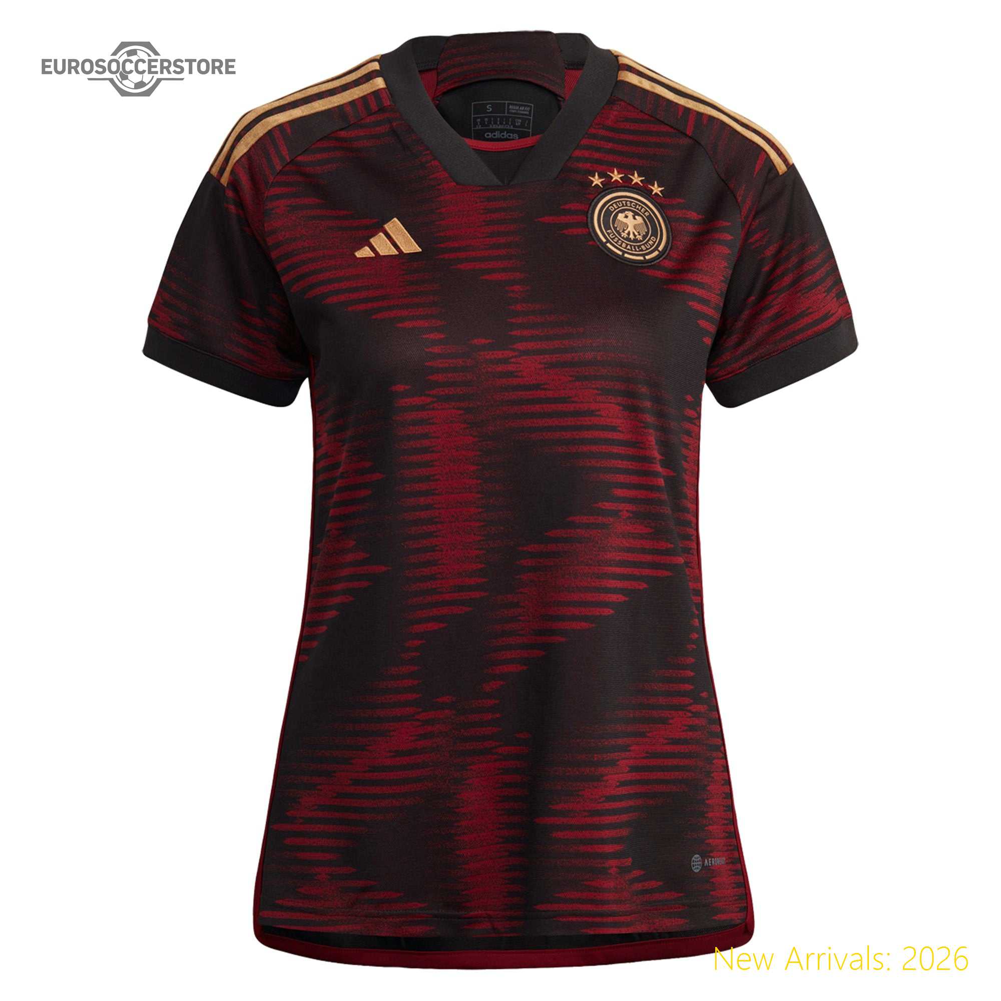 Eye-catching Women Superior Ger Football Star Away Jersey 2022