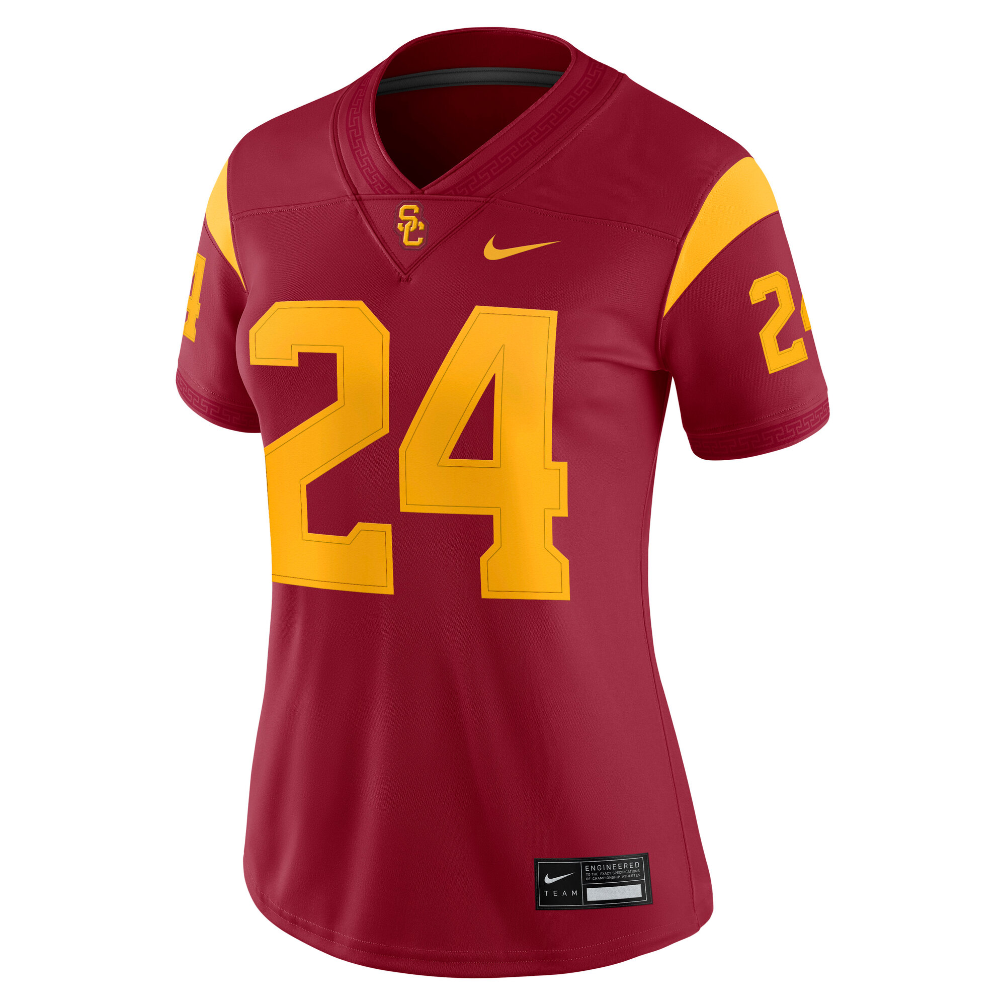 [NJP] USC Trojans Women's Game Jersey - Cardinal