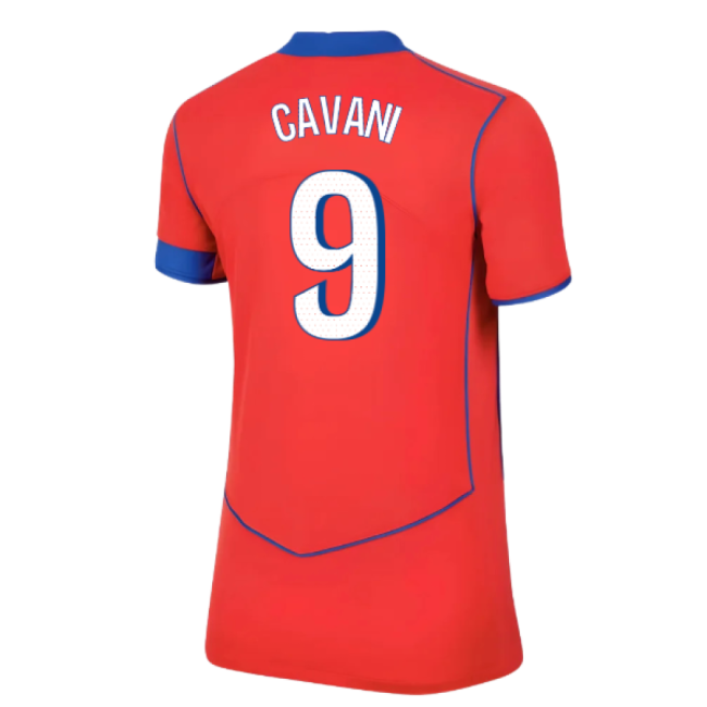 Trending Top-Quality 2025-2026 Psg Third Shirt (Womens) (Cavani 9)