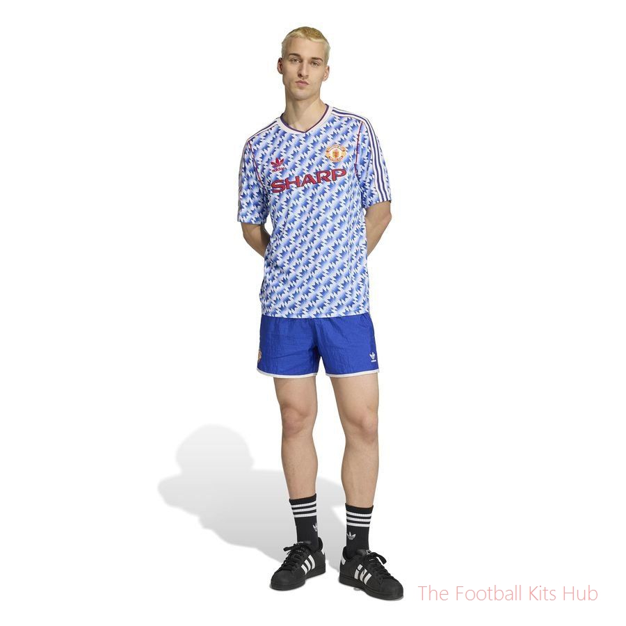 Manchester United Away Shorts 1990/92