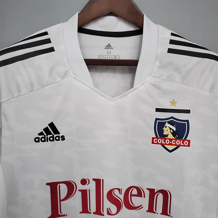Colo-Colo Soccer Jersey 21-22 Home White Shirt - Official Replica