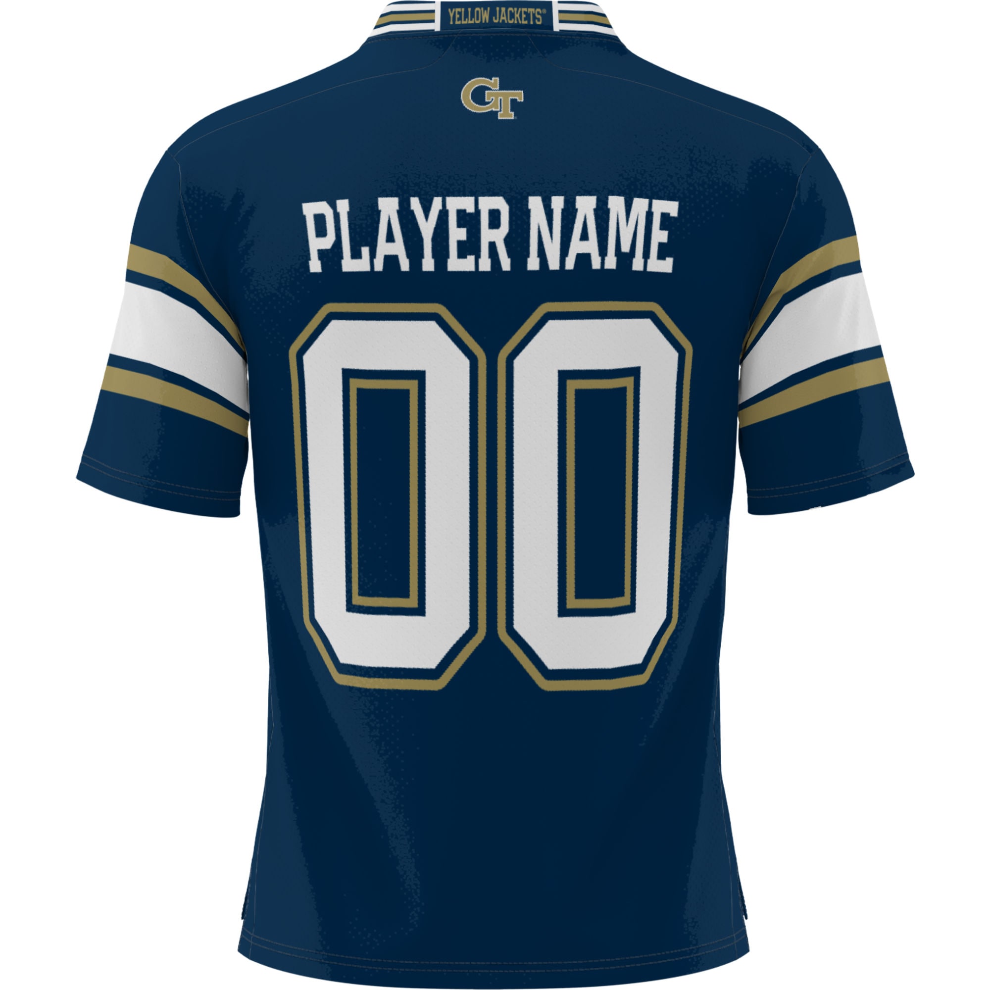 Georgia Tech Yellow Jackets GameDay Greats NIL Pick-A-Player Football Jersey - Navy