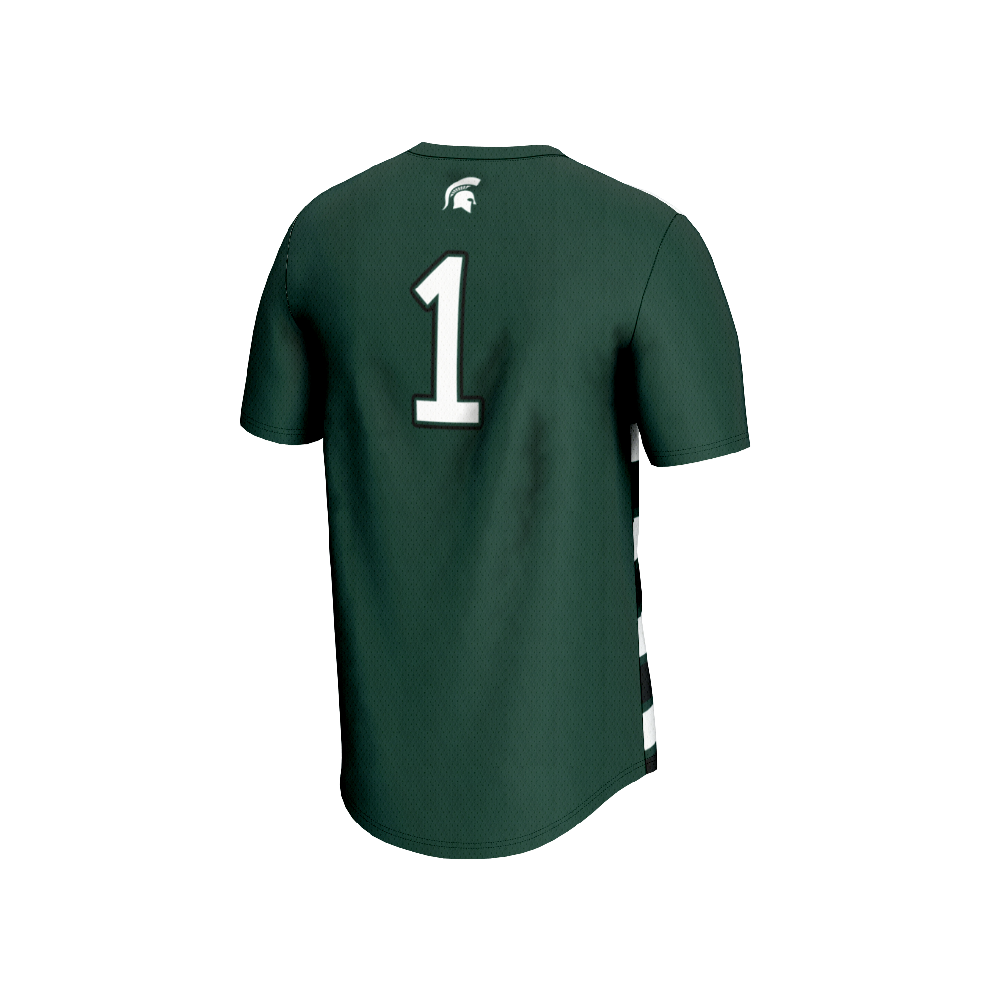 [SJH] Michigan State Spartans GameDay Greats Unisex Lightweight Soccer Fashion Jersey - Green