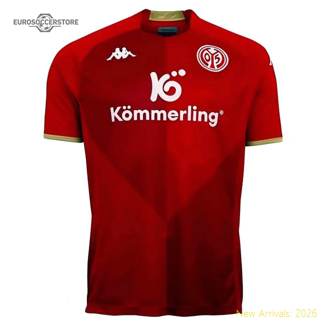Match-Day High-Quality Mainz 2022-2023 Home Shirt (Xxl) (Mint)