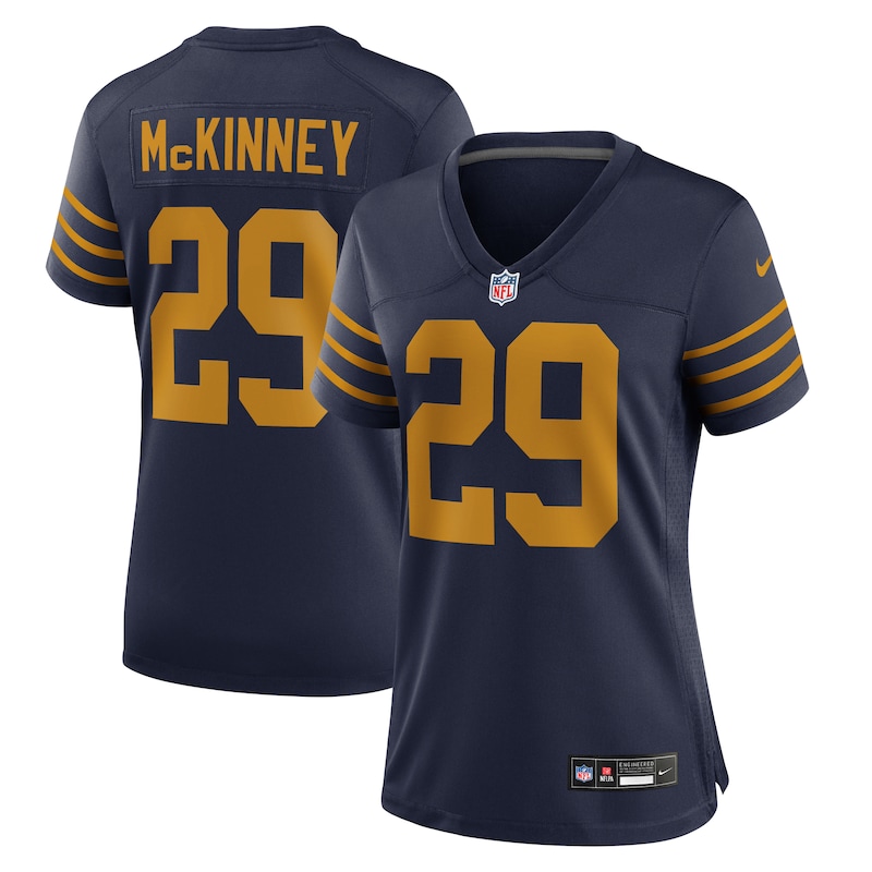 None Xavier McKinney GB Packers Vintage Great Value Jersey for NFL Fan