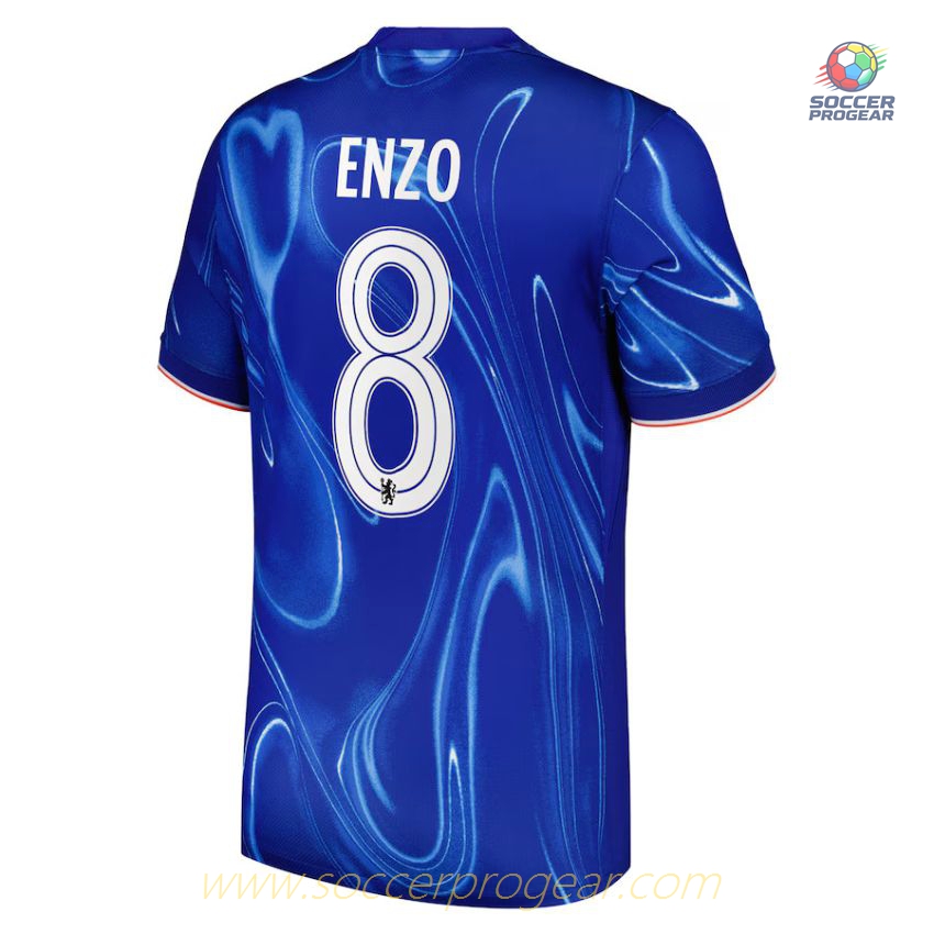 Chelsea Children's Edition Home Football Shirt Football Jersey 2024/25 Collection Enzo