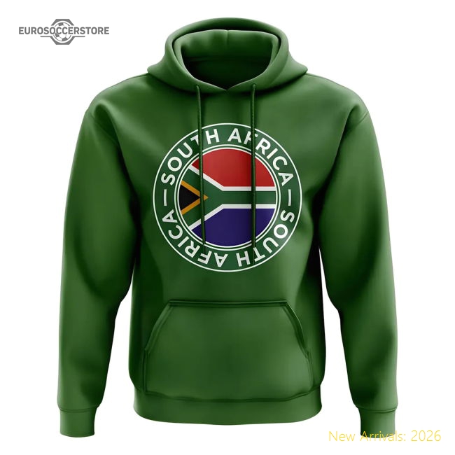 Luxury South Africa Football Badge Hoodie (green) - Match Quality