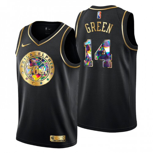 76ers Black Philadelphia 76ers #14 Jersey - On Sale NBA Fan Apparel