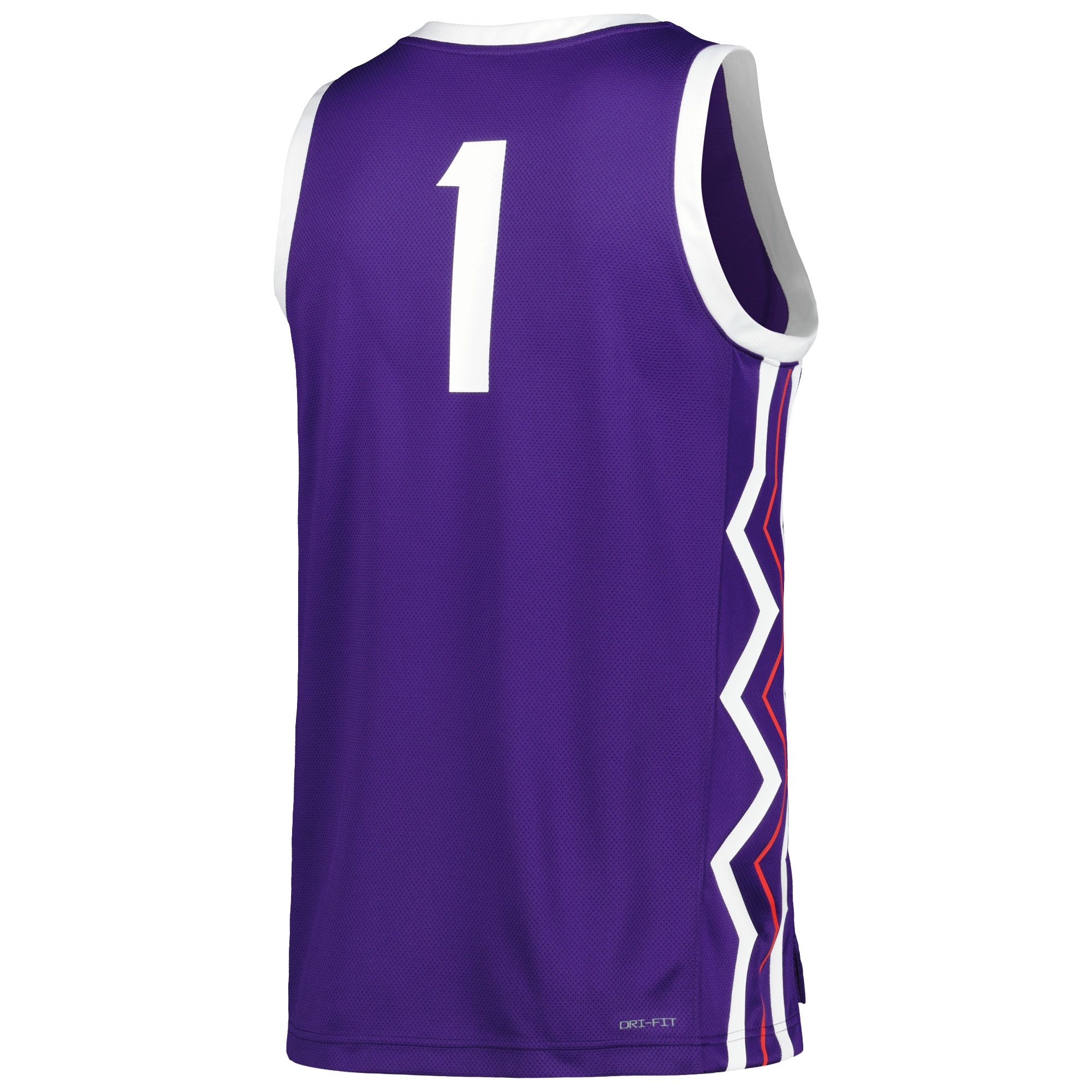 [NJP] TCU Horned Frogs Replica Basketball Jersey - Purple