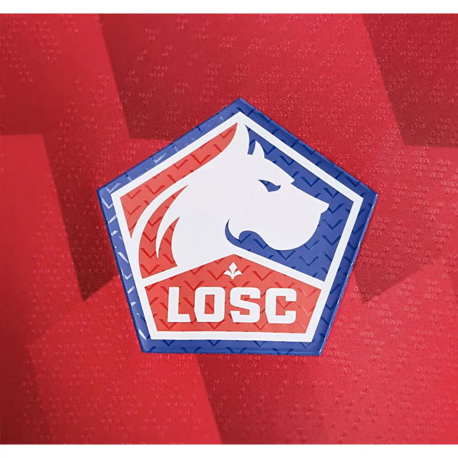 2025-2026 Lille Authentic Home - Modern Player Version - Perfect Fit