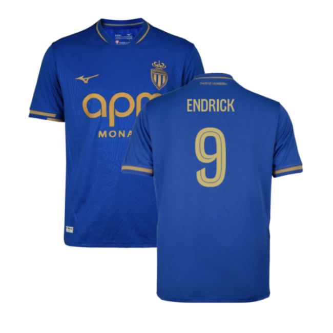 Monaco 2024-25 Away Fan Version For Adults (Endrick Soccer Jersey