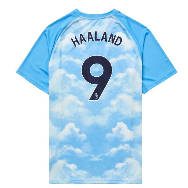 [LLS] 2026-2027 Man City Warm Up Jersey (Icy Blue) (Haaland 9)