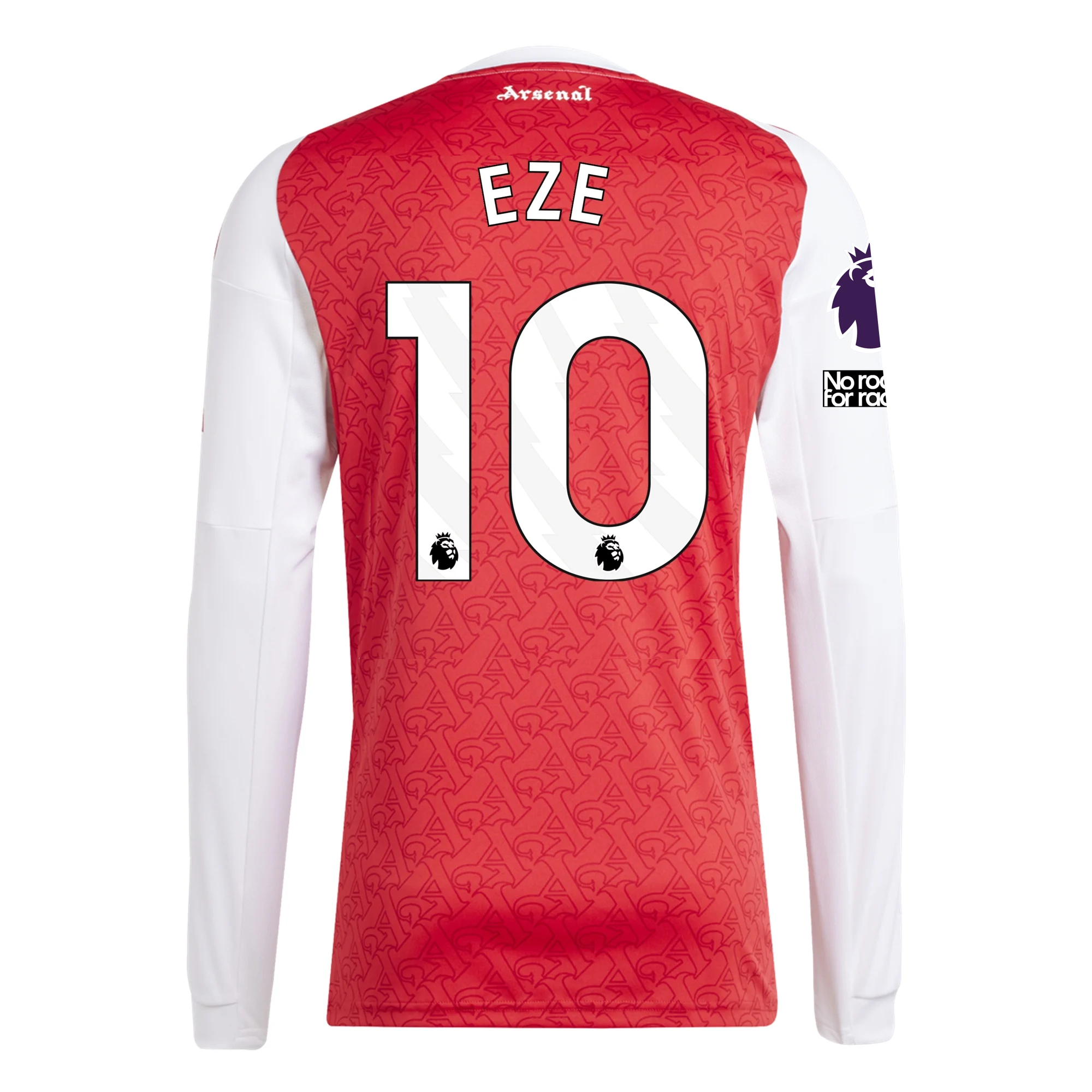 Arsenal Long Sleeve 2025-2026 UCL Home Jersey – Authentic Shirt