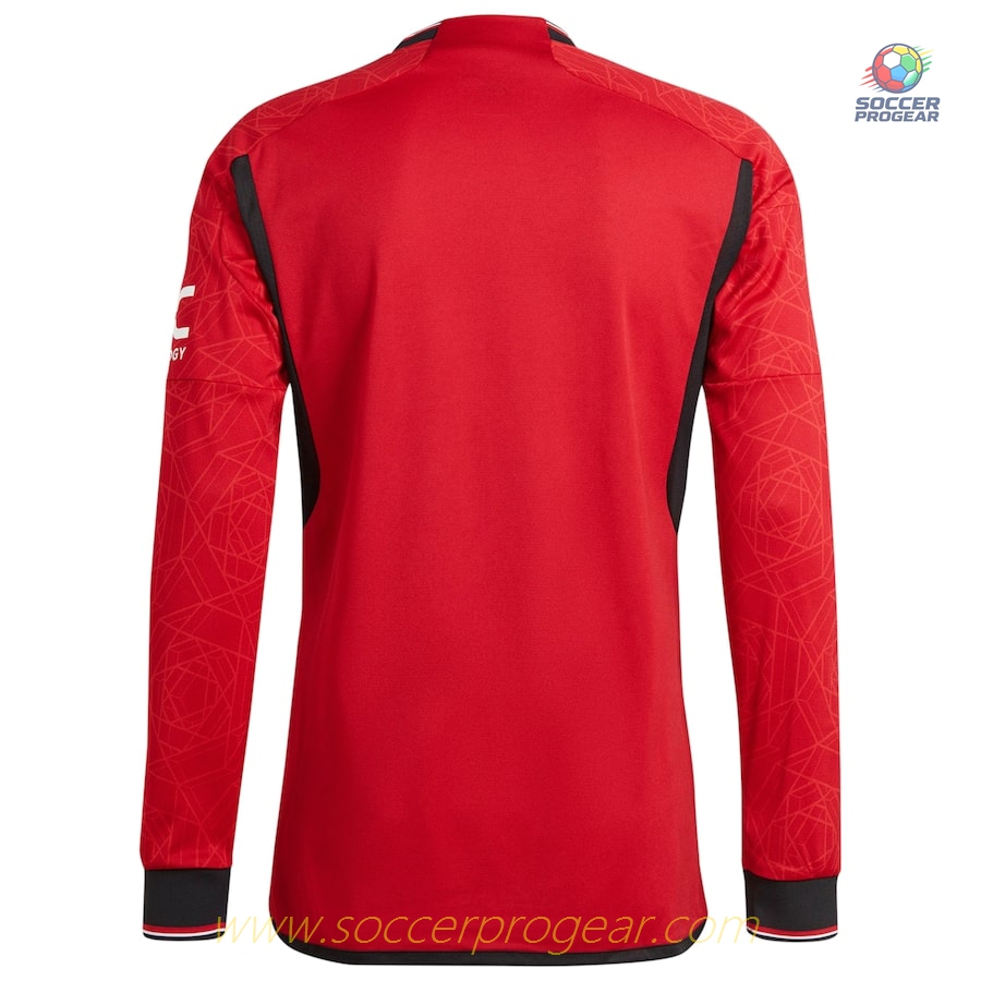 MANCHESTER UNITED English Premier League HOME JERSEY 2023 2024 LONG SLEEVE