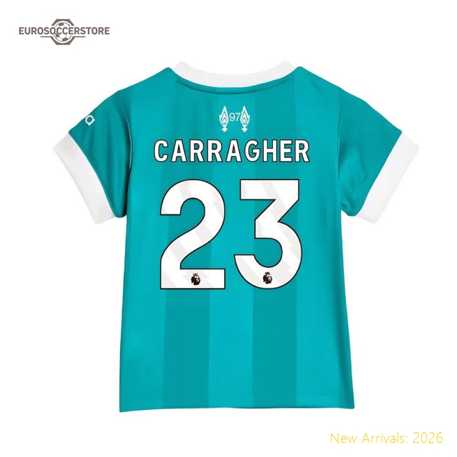 Liverpool Children 2025 Third Jersey Shirt Football Fan Football Fan Match Day Game Day Apparel