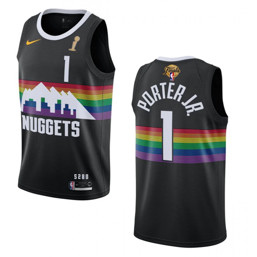 Denver Nuggets 1 Jersey - Black City Edition - Must-Have Jersey
