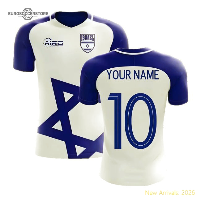 Israel Home Concept Football Kit 2025-2026 Supporter Edition Jersey