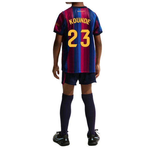 [LLS] 2026-2027 Barcelona Home Little Kids Mini Kit (Kounde 23)