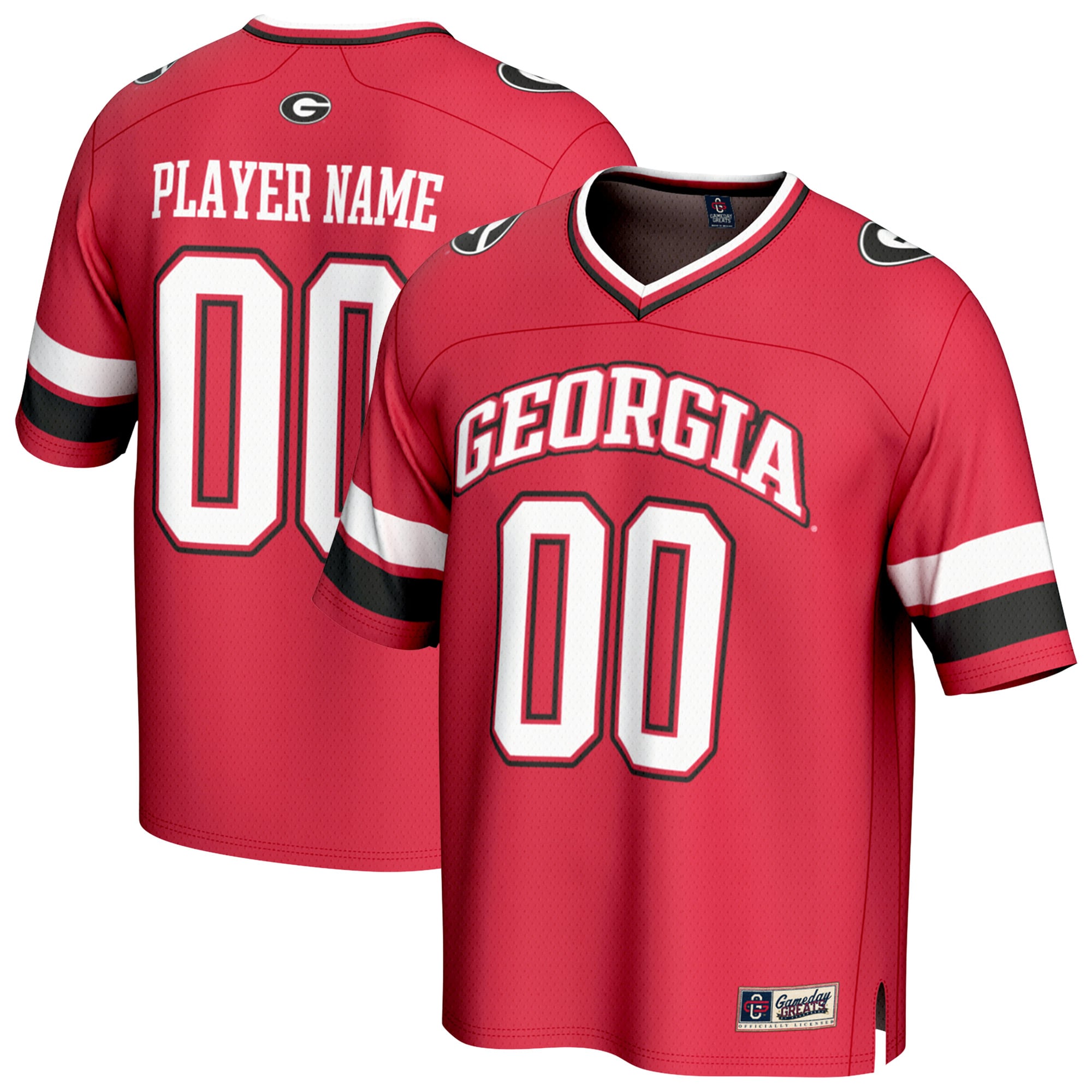 Georgia Bulldogs GameDay Greats Youth NIL Pick-A-Player Football Fashion 26/27 Football Jersey - Red