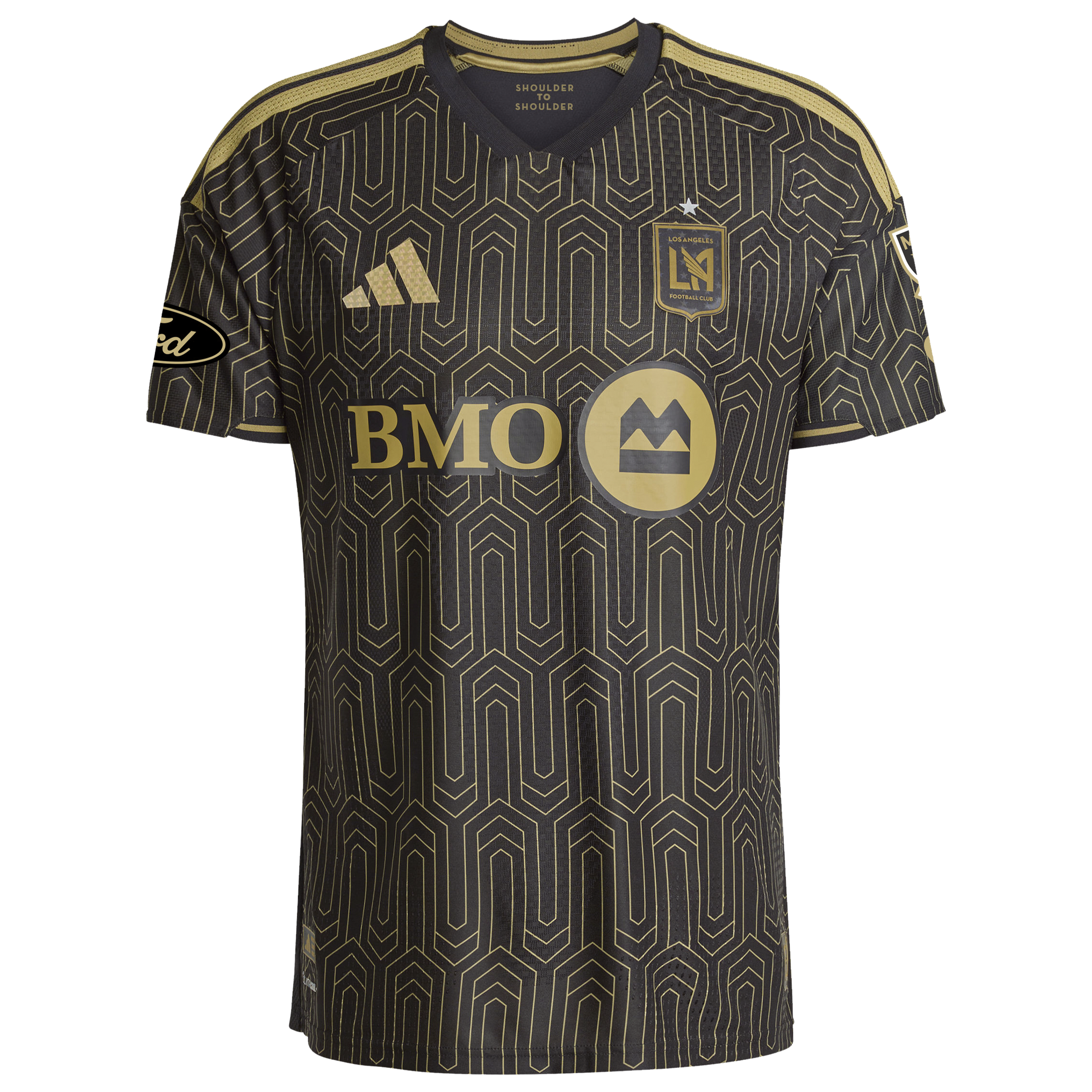 [SJH] Aaron Long LAFC 2026 Primary Kit On-Field Authentic Jersey - Black
