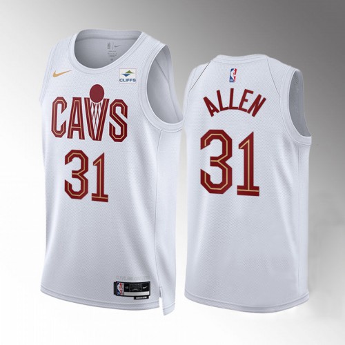 White Cleveland Cavaliers #31 Nike Jersey - Affordable Premium Quality