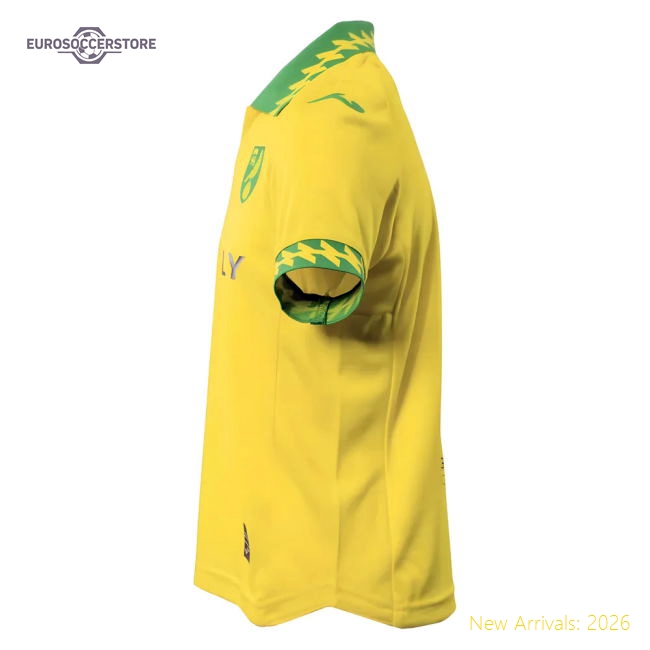 2025-2026 Norwich City Home Shirt - Kids