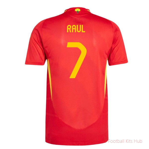 2024-2025 Spain Authentic Home Shirt (Raul 7)