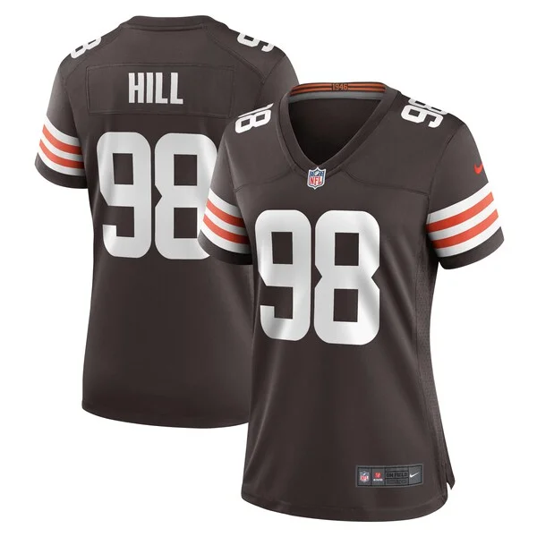None Trysten Hill Game Jersey - Brown | NFL Player Jersey | NFL Footba