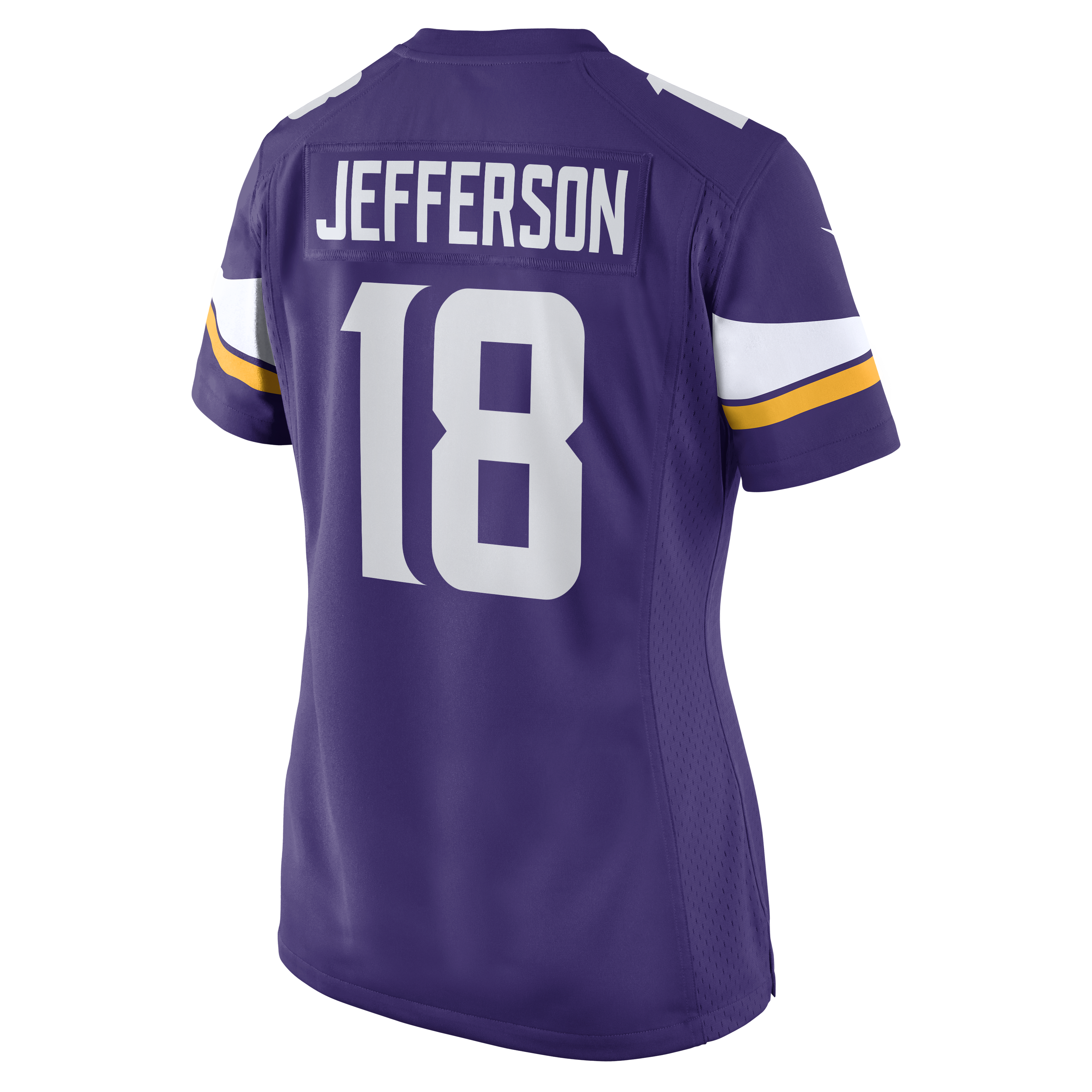 [JED] Justin Jefferson #18 Minnesota Vikings Women's Game Jersey - Purple