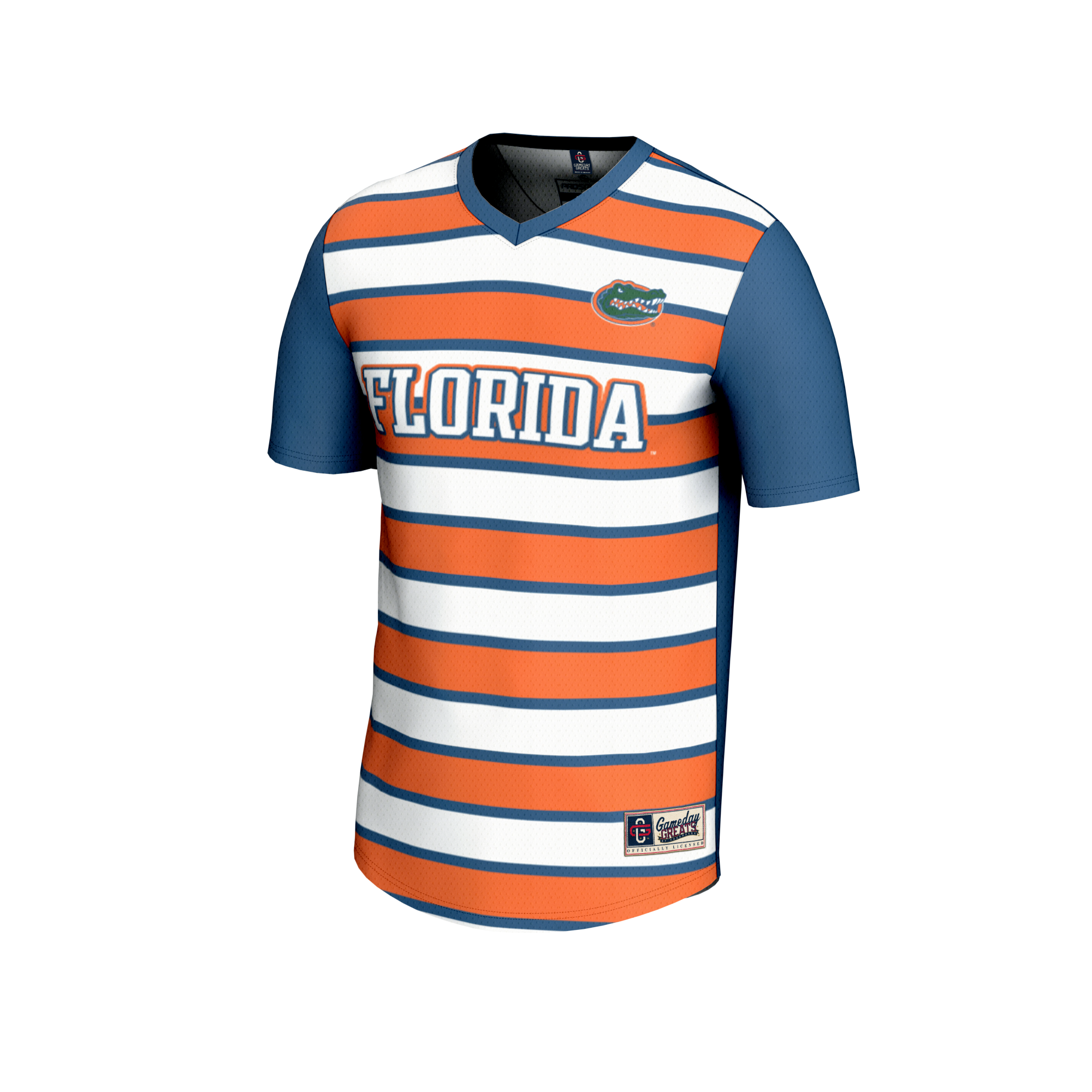 [NJP] Florida Gators GameDay Greats Youth NIL Pick-A-Player Collegiate Women's Soccer Lightweight Fashion Jersey - Royal