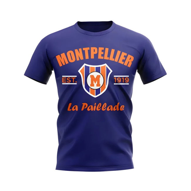 Replica 2025-2026 Montpellier T-shirt With Classic Design - Ligue 1
