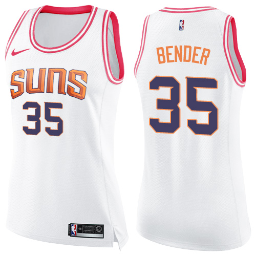 PHX #35 Dragan Bender High-Quality 2024 Icon NBA Jersey - White