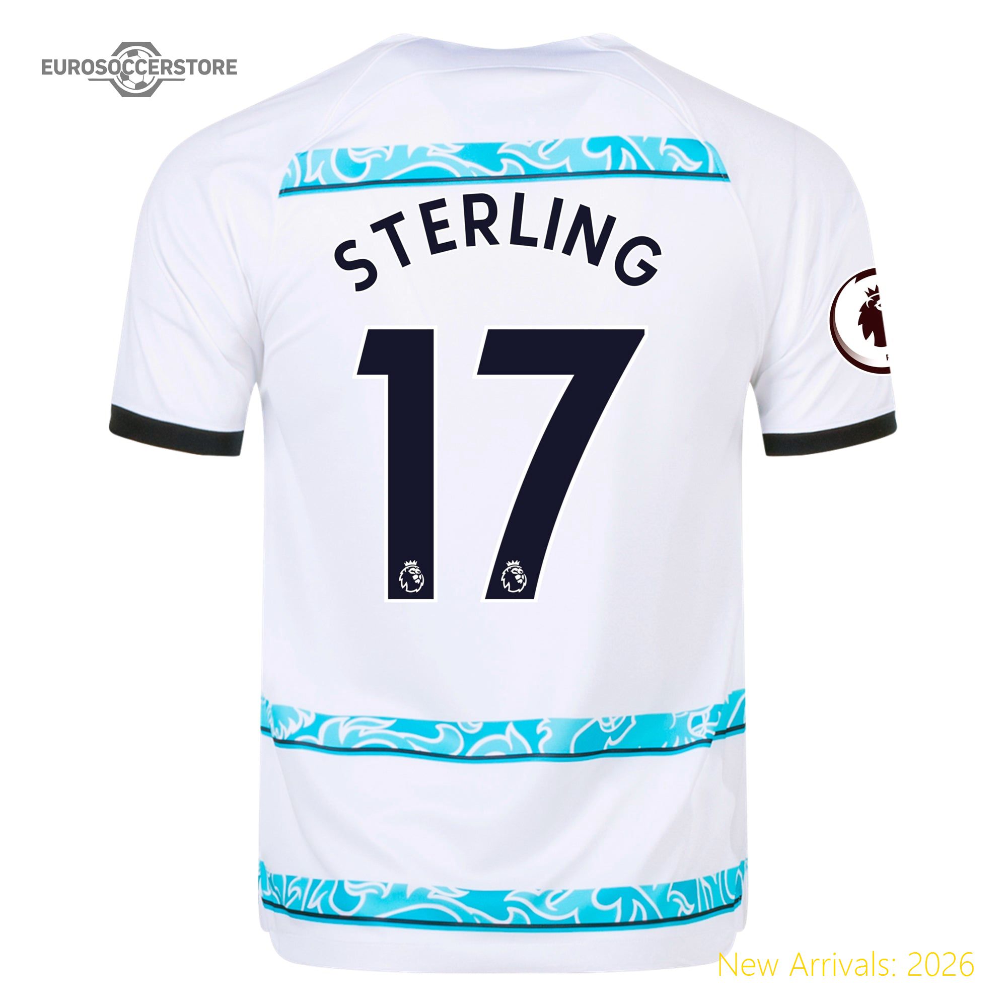 Eye-catching Men Che Sterling Chelsea Away Premium Away Jersey 2023