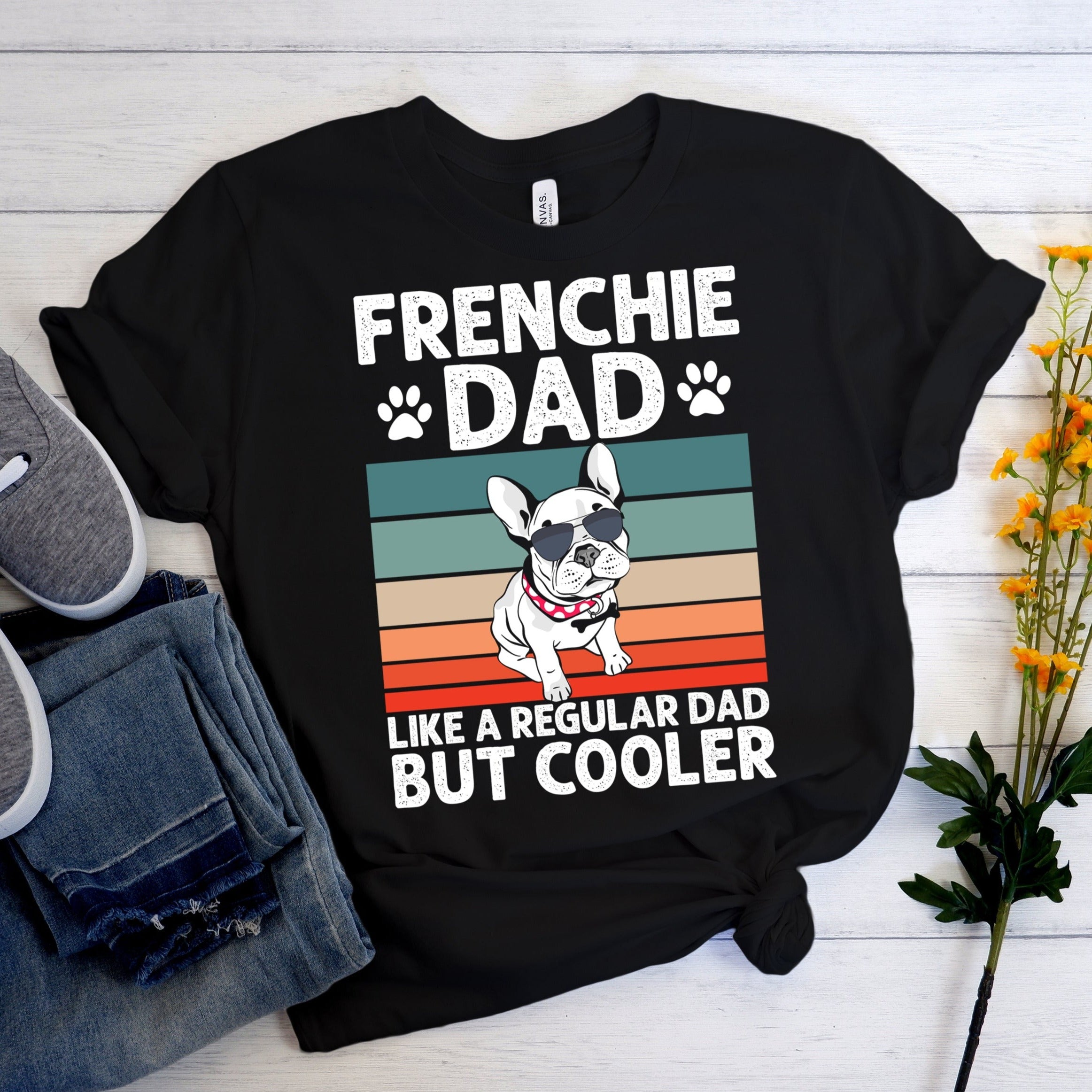 Frenchie Dad - Unisex T-Shirt