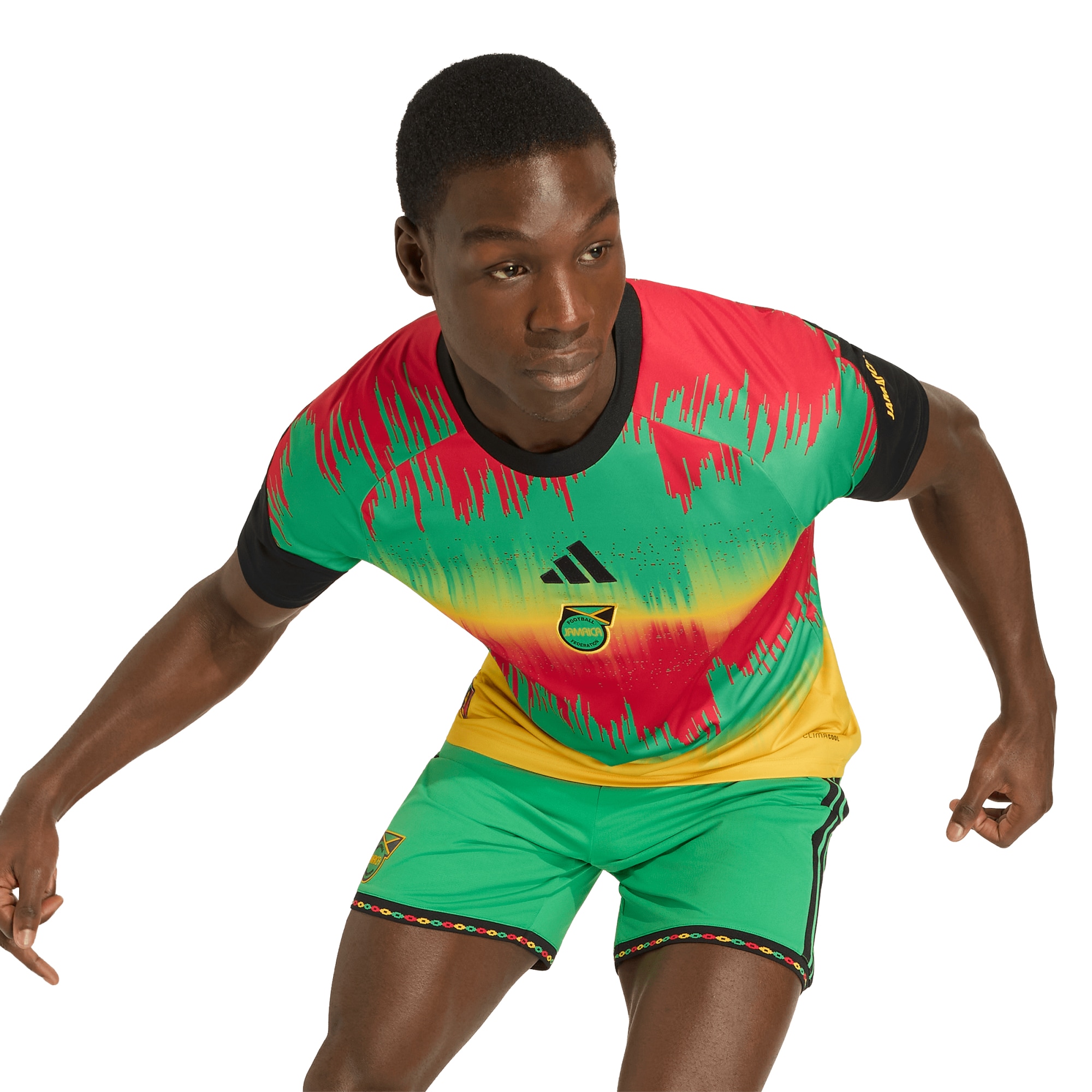 [SJH] Jamaica National Team 2026 Pre-Match Jersey Top - Green