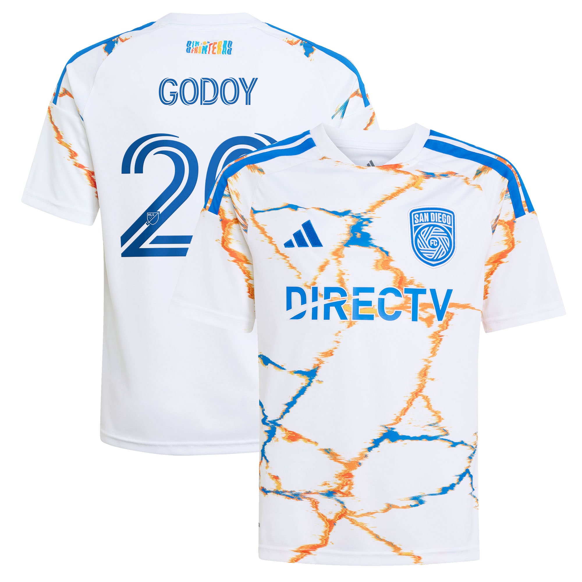 [SJH] Anibal Godoy San Diego FC Youth 2026 Unprecedented Unity Kit Replica Jersey - White