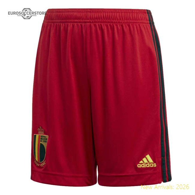 Belgium 2020-2021 Home Shorts - Pro Dri-fit Temperature-control