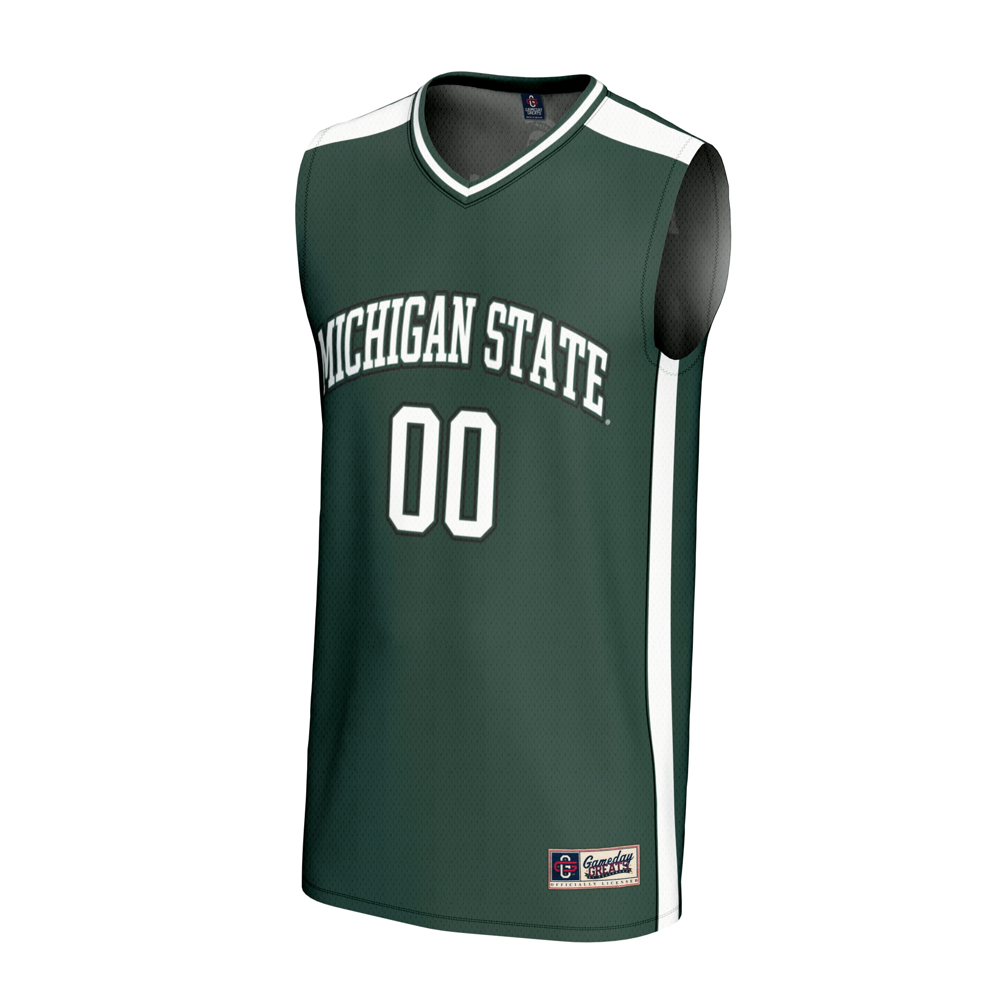 [DDG] Michigan State Spartans GameDay Greats Unisex NIL Pick-A-Player Lightweight Women's Basketball Fashion Jersey - Green