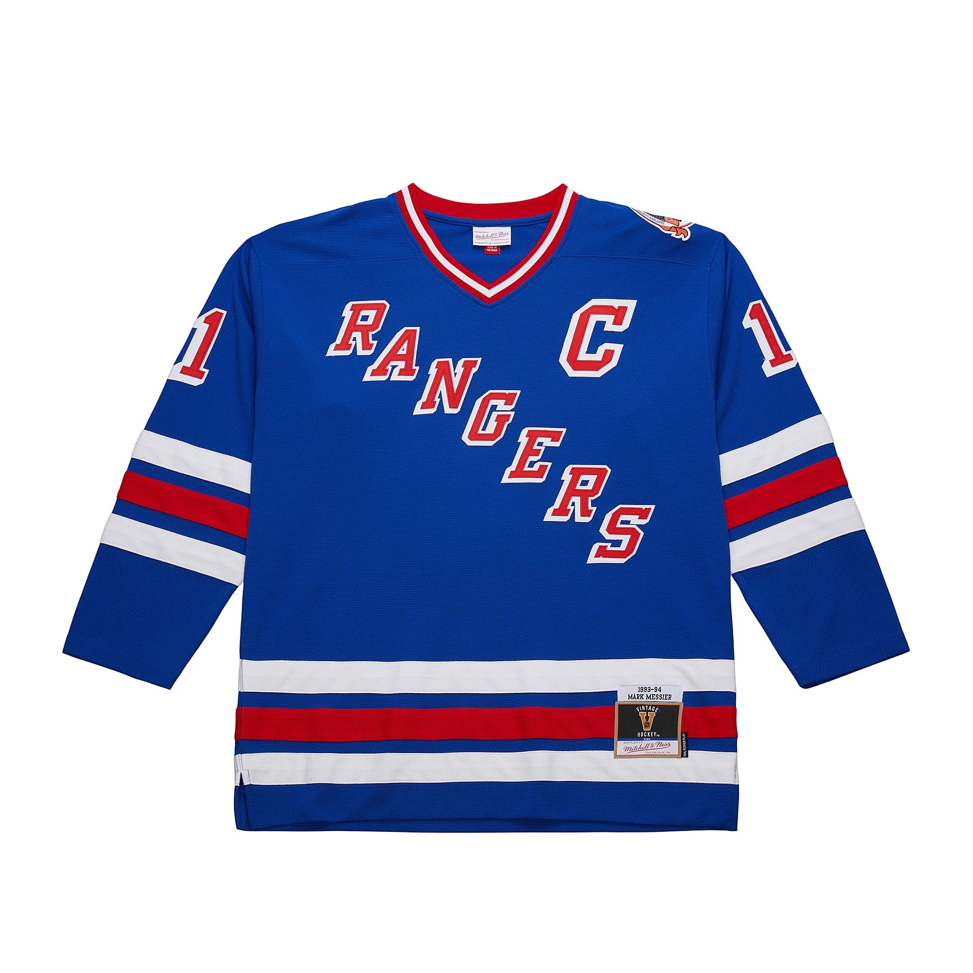 [LK] Mark Messier New York Rangers Big & Tall 1993/94 Blue Line 2.0 Jersey - Blue