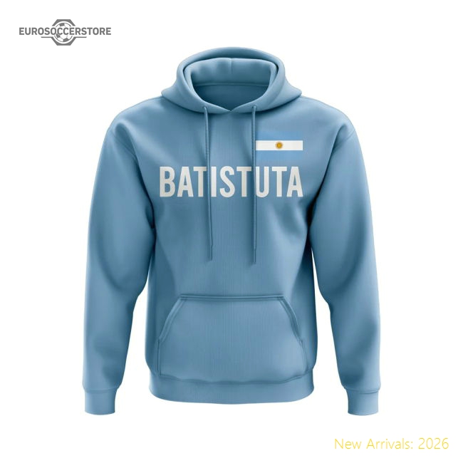 High-quality Gabriel Batistuta Name Hoody (sky Blue) - Affordable