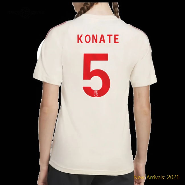High-quality Liverpool Kids Konate Jersey 2025-2026 Machine-washable