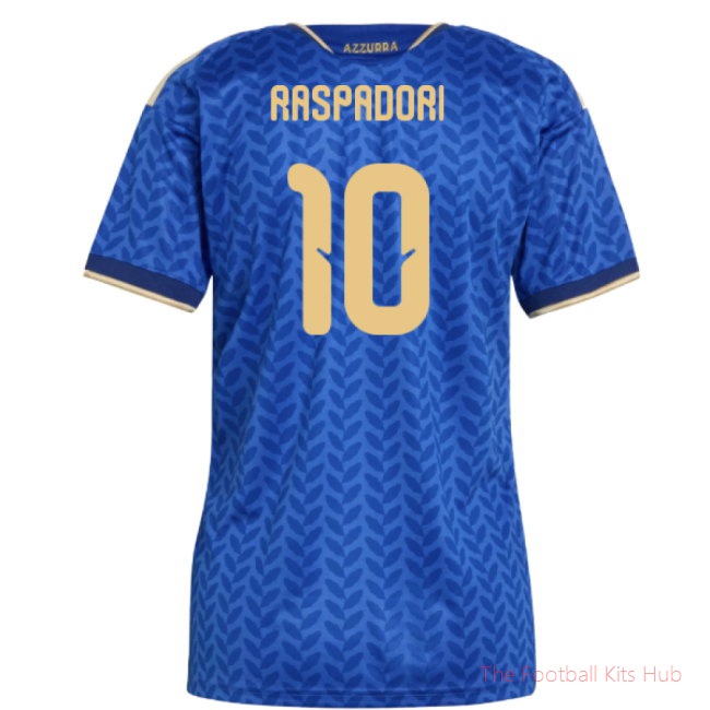2026-2027 Italy Home Shirt (Womens) (Raspadori 10)