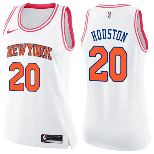 NYK White Nike Y. Knicks #20 NBA Jersey Quality Basketball Jersey
