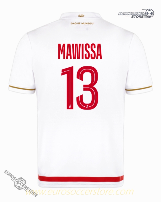 AS Monaco 25-26 Season Home Jersey by MAWISSA - Version 13