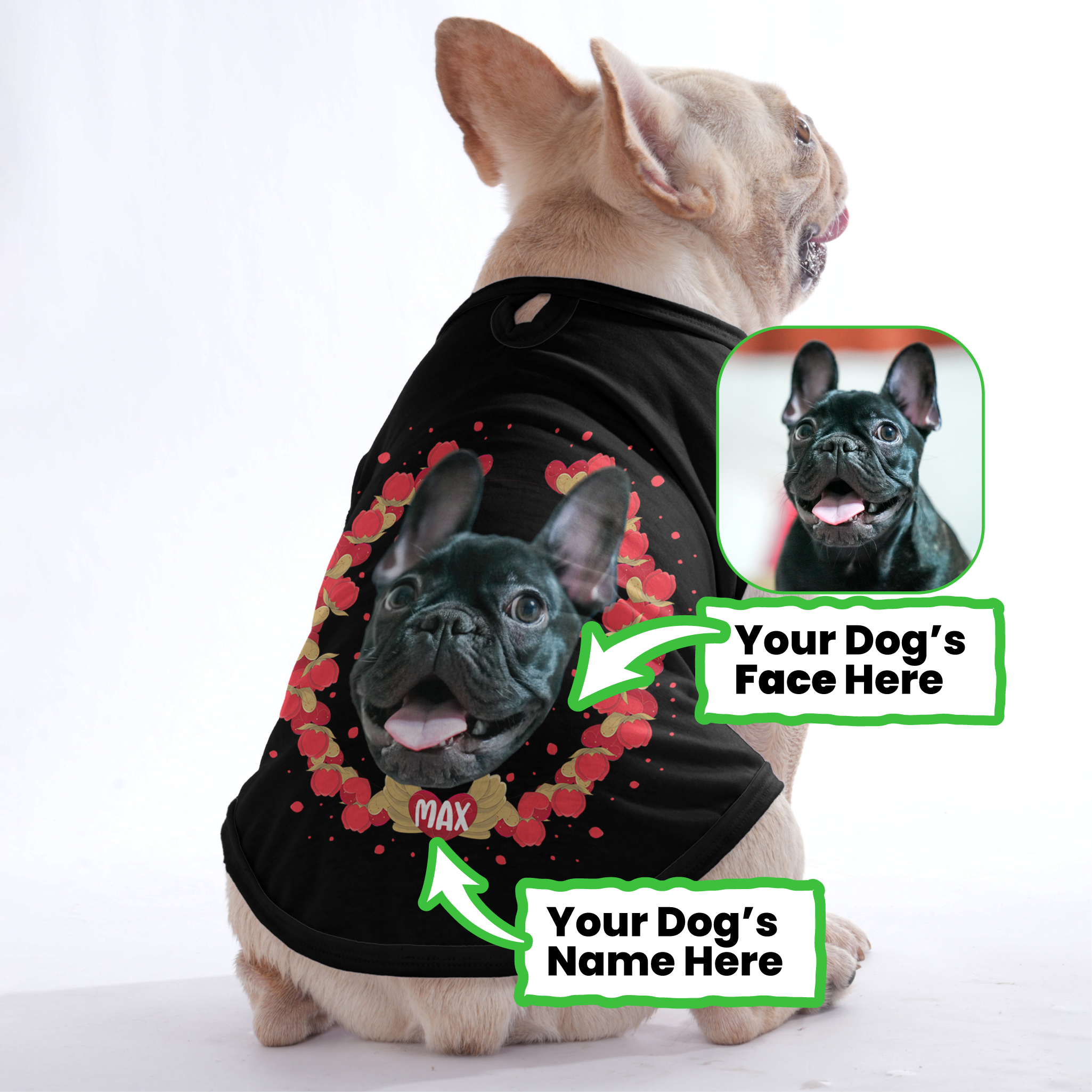 | Custom Dog T-shirt For French Bulldogs For Dog Lovers | Unique Design