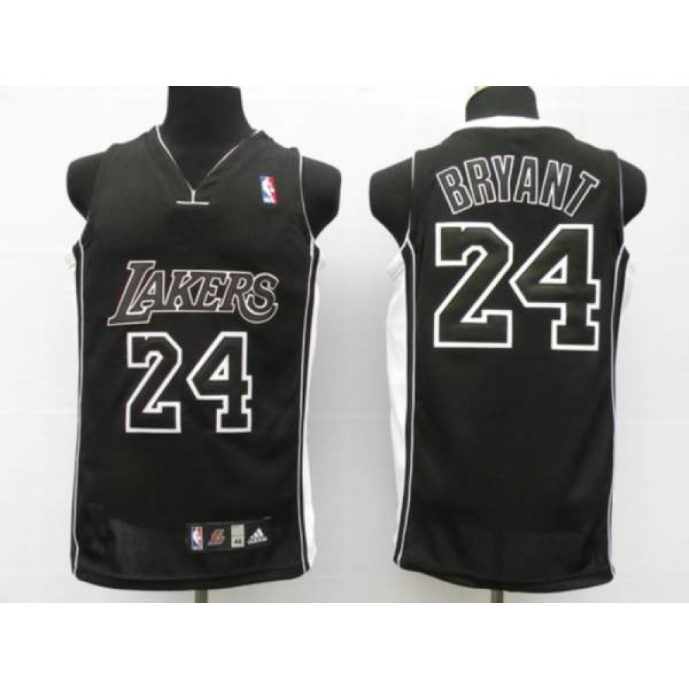 Game Day Exclusive Men's LAL #24 Kobe Black Basketball Jersey