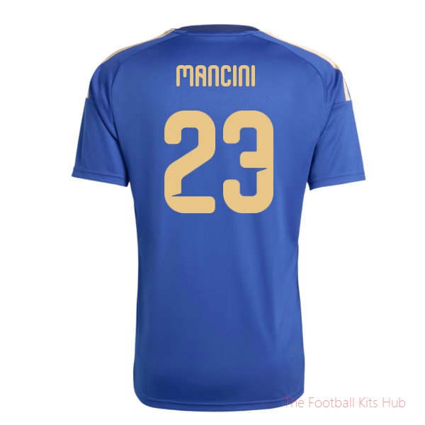2026-2027 Italy Home Fan Jersey (Mancini 23)