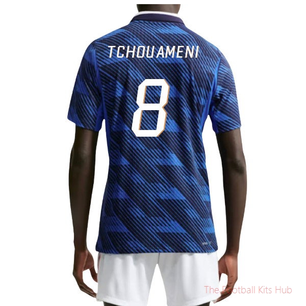 France Aero-FIT Shirt 2026-2027 Tchouameni #8 Club Jersey